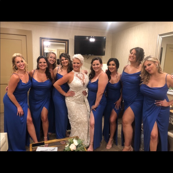 Blue; Laundry Bridesmaid/evening dress - Picture 3 of 5